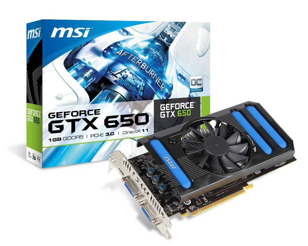 MSI N650-1GD5/OC graphics card NVIDIA GeForce GTX 650 – image 5