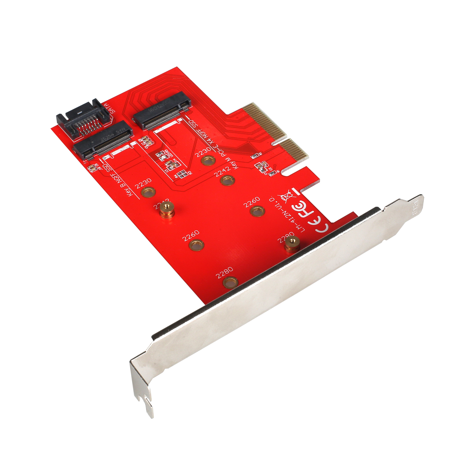 i-tec PCI-E 2x M.2 Card – image 3