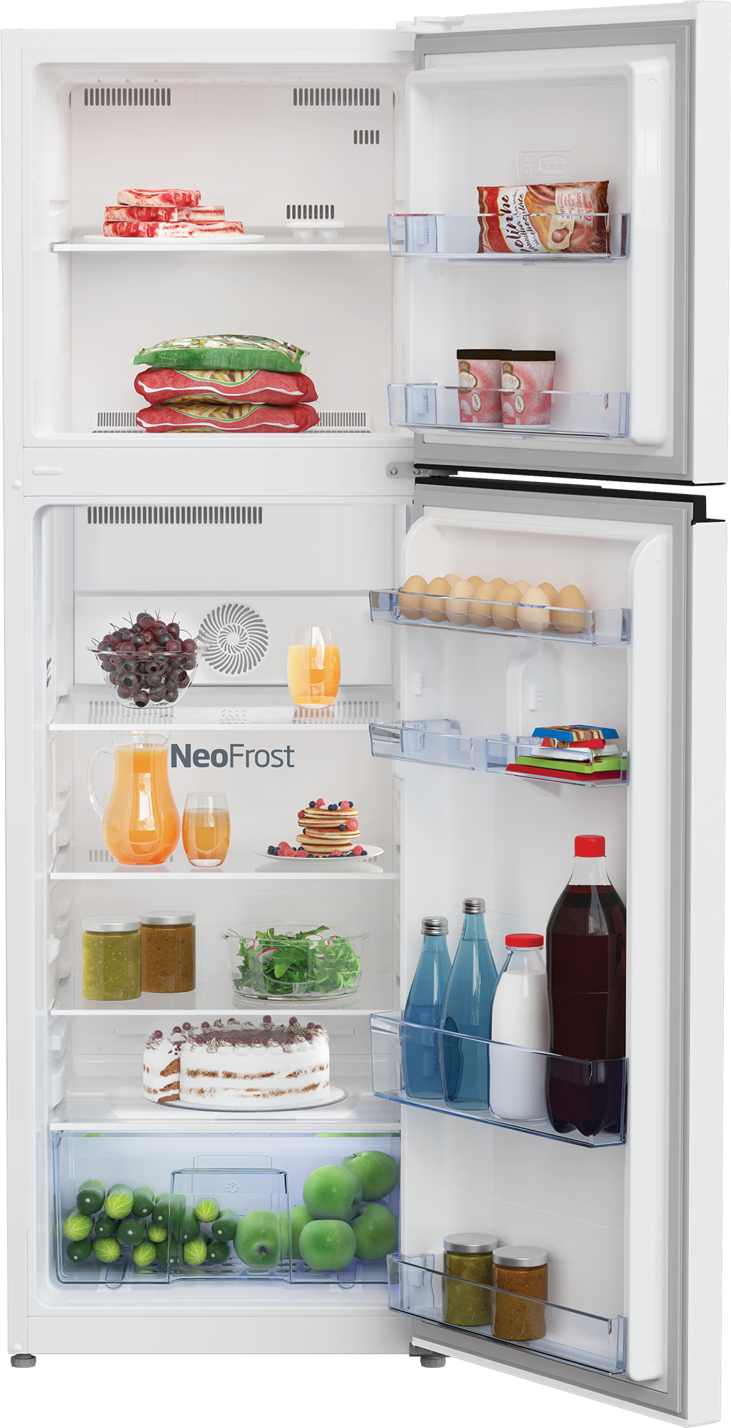 Beko RDNT271I30WN fridge-freezer Freestanding – image 3