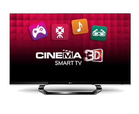 LG 55LM660T TV 139.7 cm (55") Full HD Smart TV Wi-Fi Black