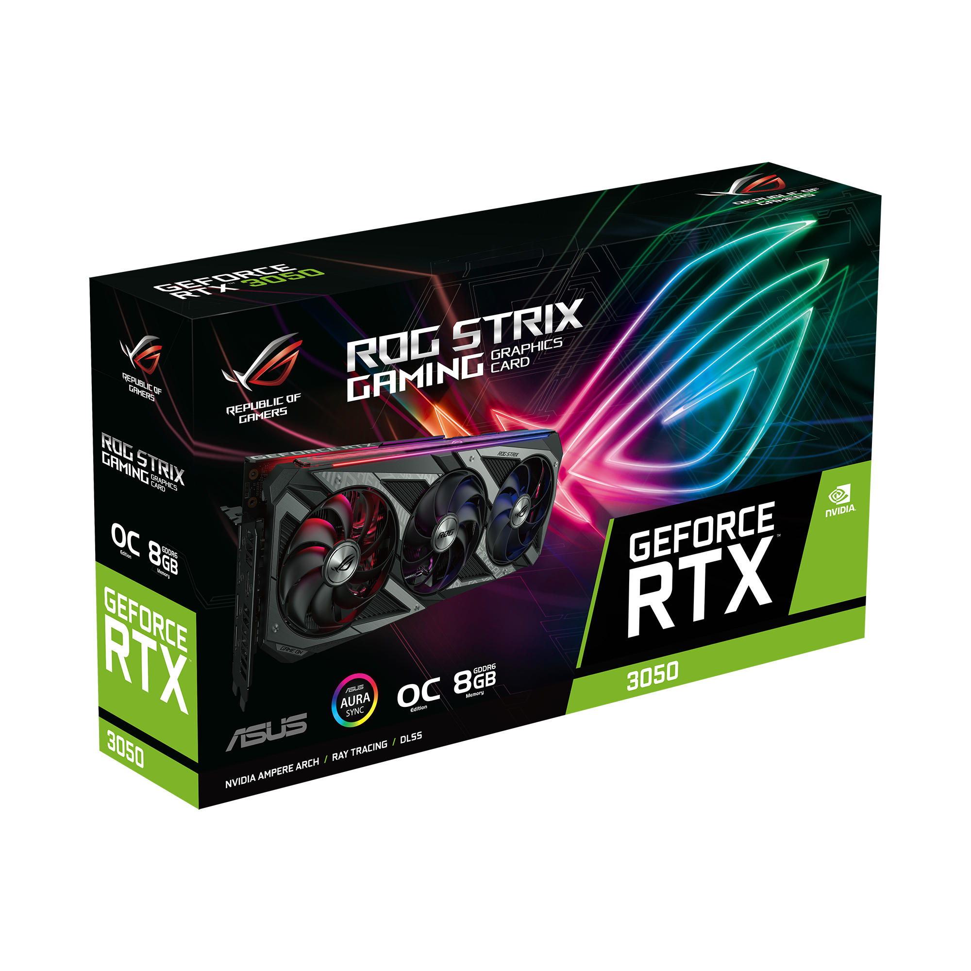 ASUS ROG -STRIX-RTX3050-O8G-GAMING graphics card NVIDIA GeForce RTX 3050 – image 5