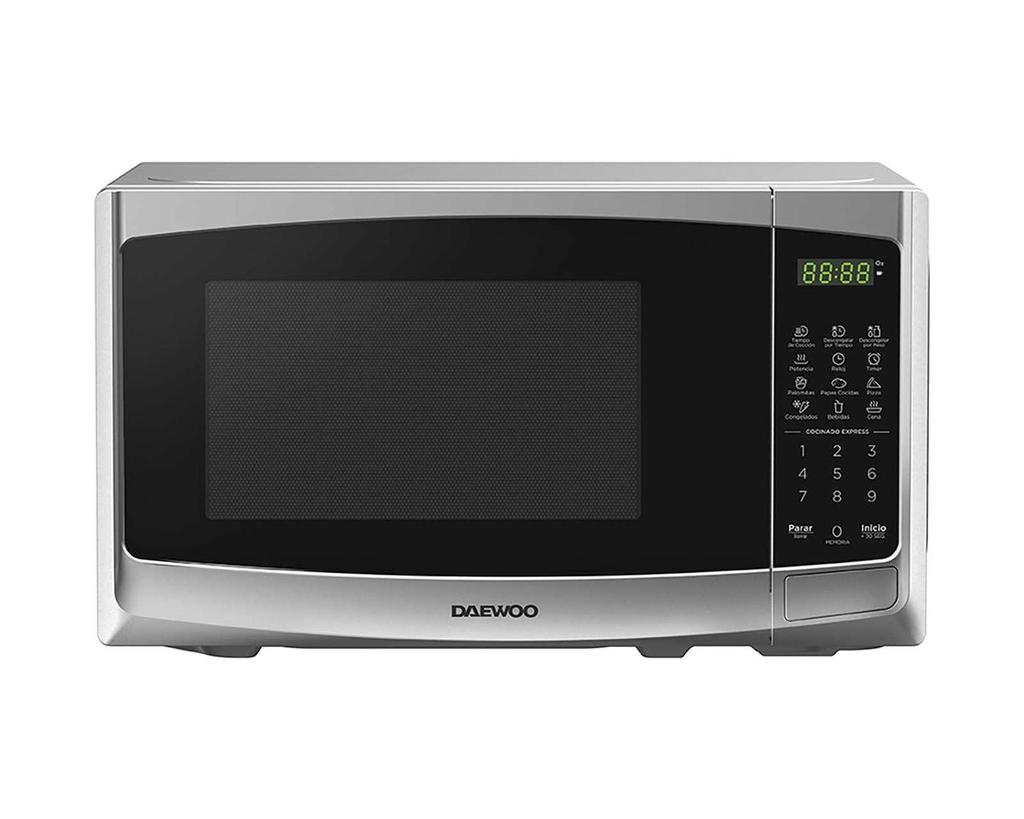 Daewoo DMDP07S2BG microwave Silver Solo microwave Built-in