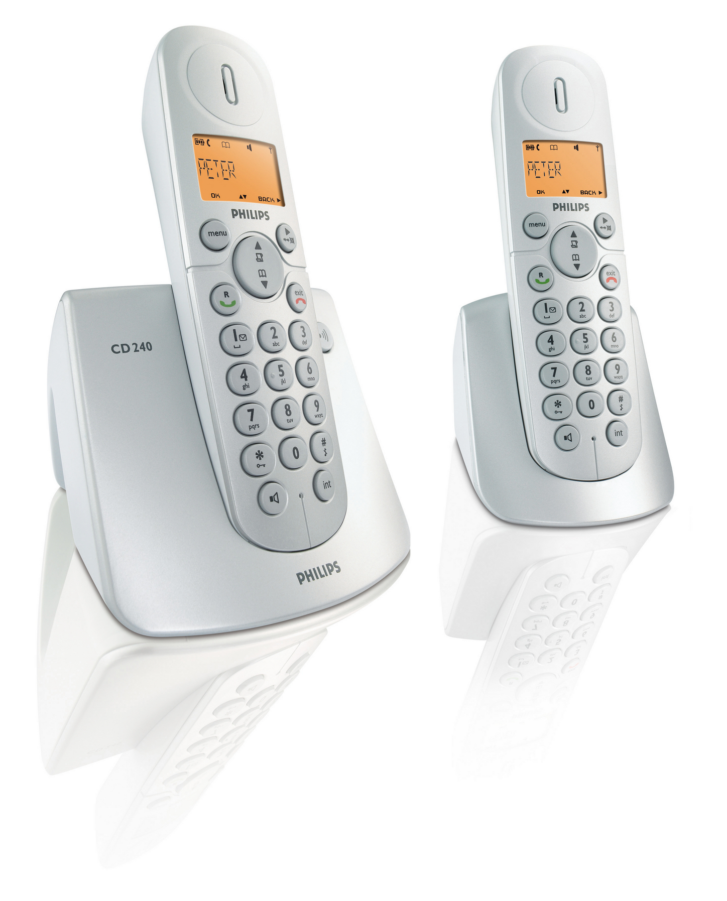 Philips CD2402S Cordless telephone