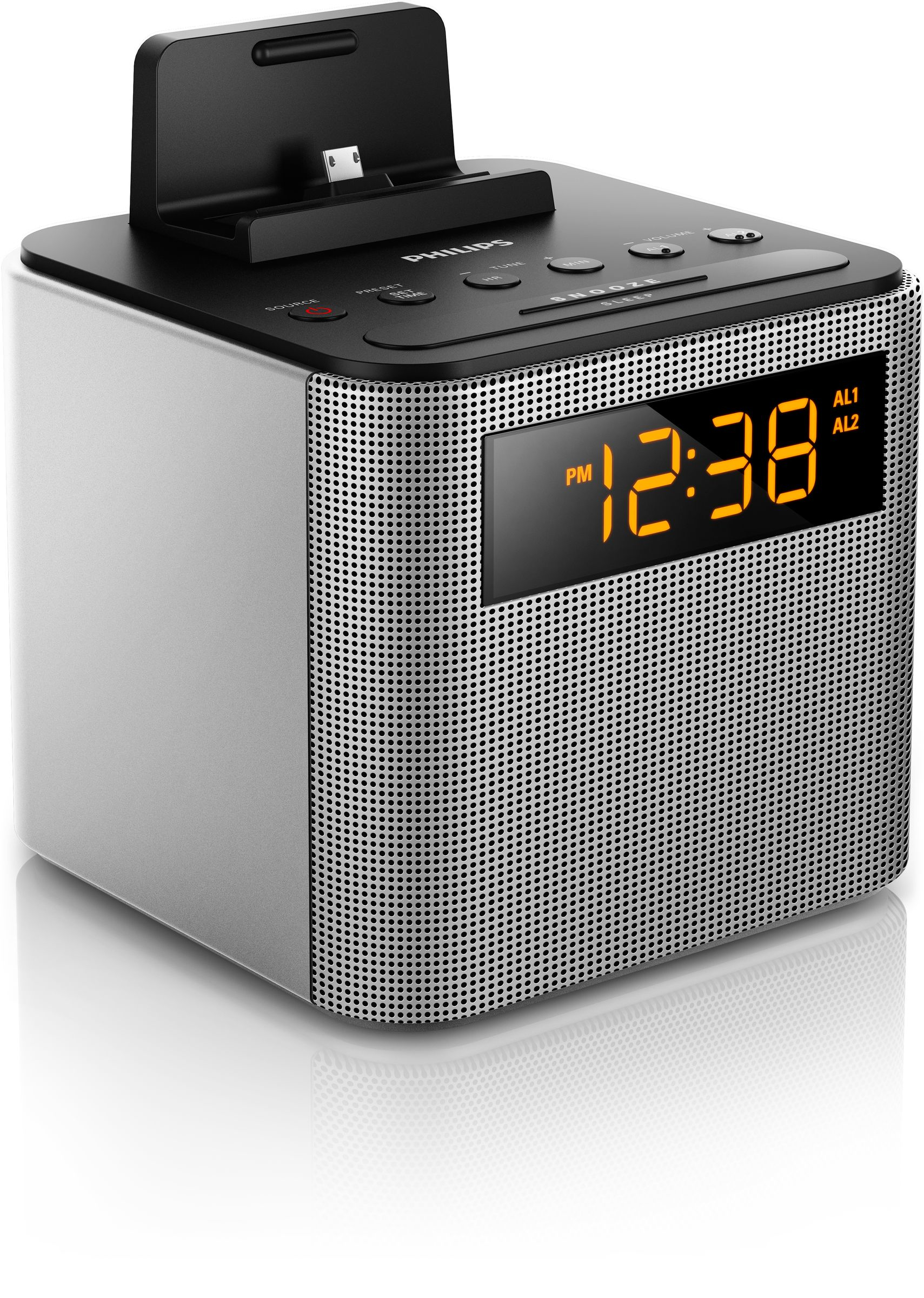 Philips AJ3250S/12 radio Clock Digital Grey – image 1