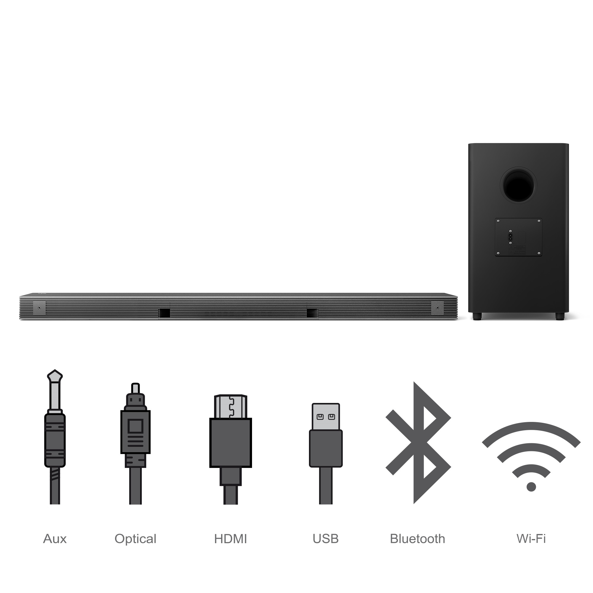 TCL 9 TS9030 soundbar speaker Titanium 3.1 channels – image 6