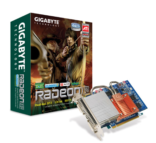 GIGABYTE Radeon™ X1650XT 256MB