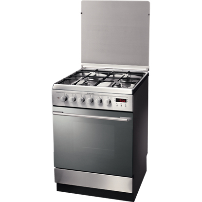 Electrolux EKK603507X cooker Freestanding cooker Electric Gas Stainless steel