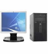 HP Compaq dx2200 P4 651 HT 512M/160G DVD+/-RW WXP Pro Microtower PC and HP L1740 Flat Panel Monitor