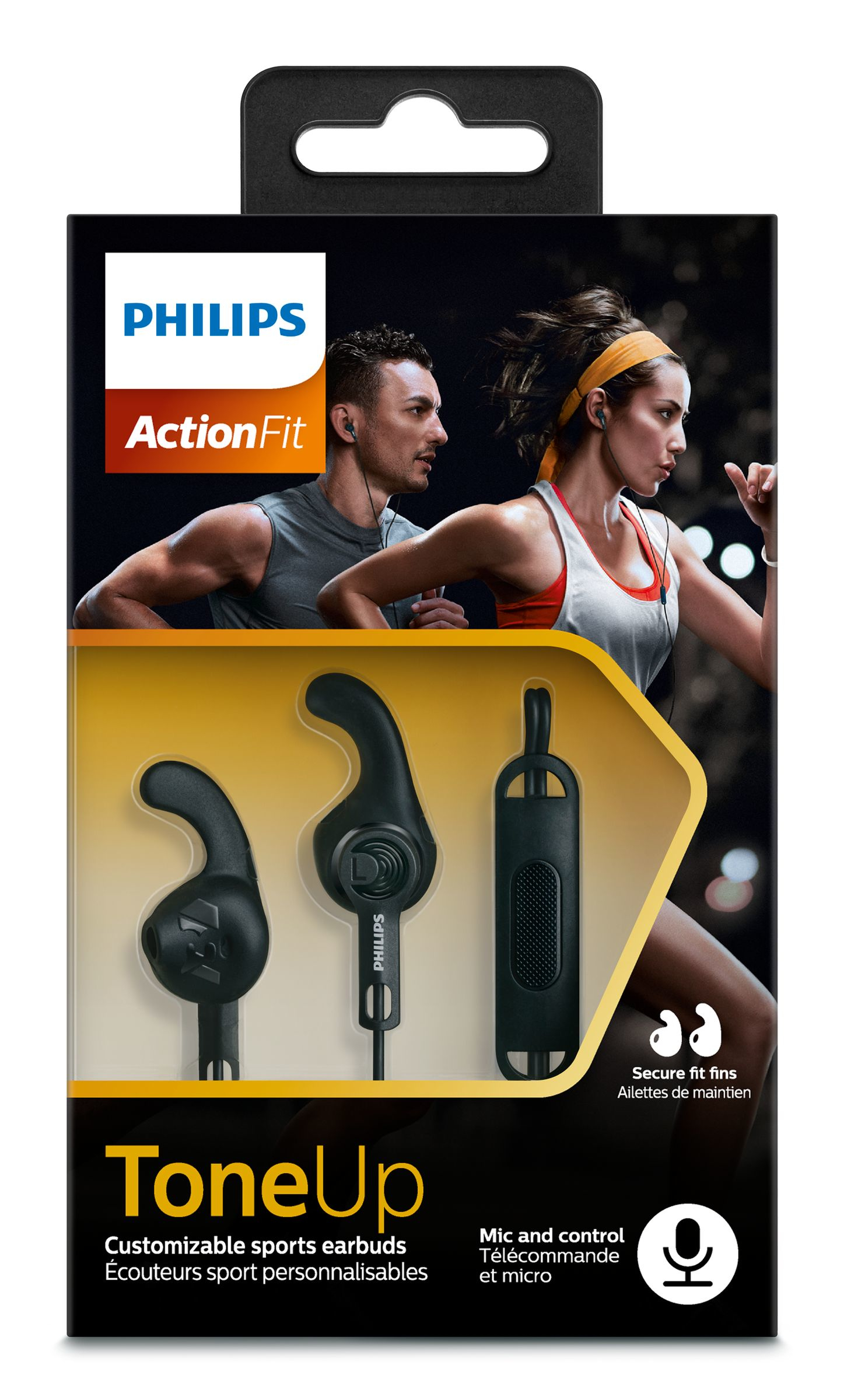 Philips ActionFit SHQ1305BK/27 headphones/headset Wired In-ear Black – image 2