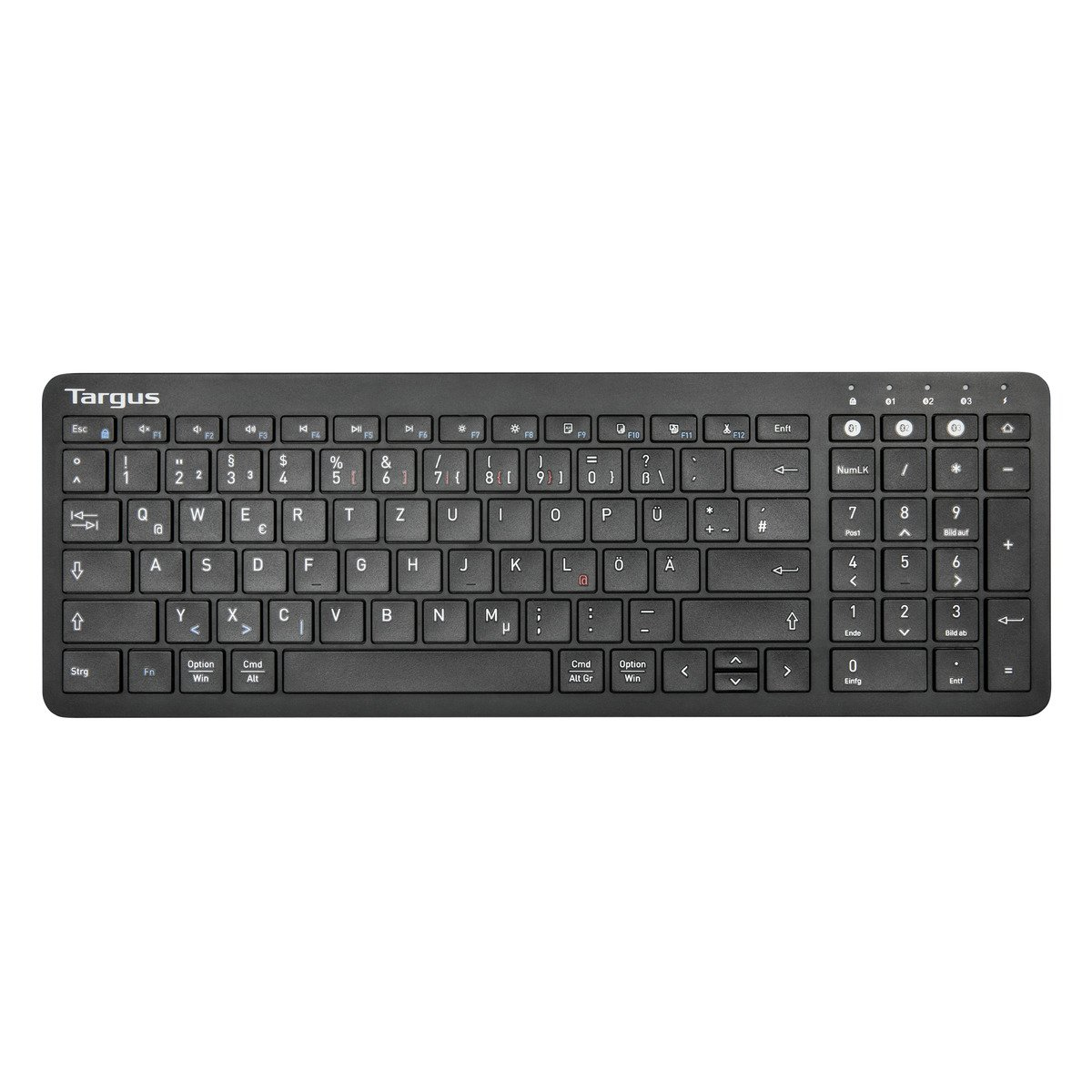 Targus AKB863DE keyboard Universal Bluetooth QWERTZ German Black – image 9