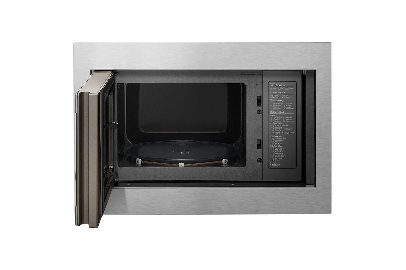 LG MH6565CPSK microwave Stainless steel Grill microwave Built-in – image 2