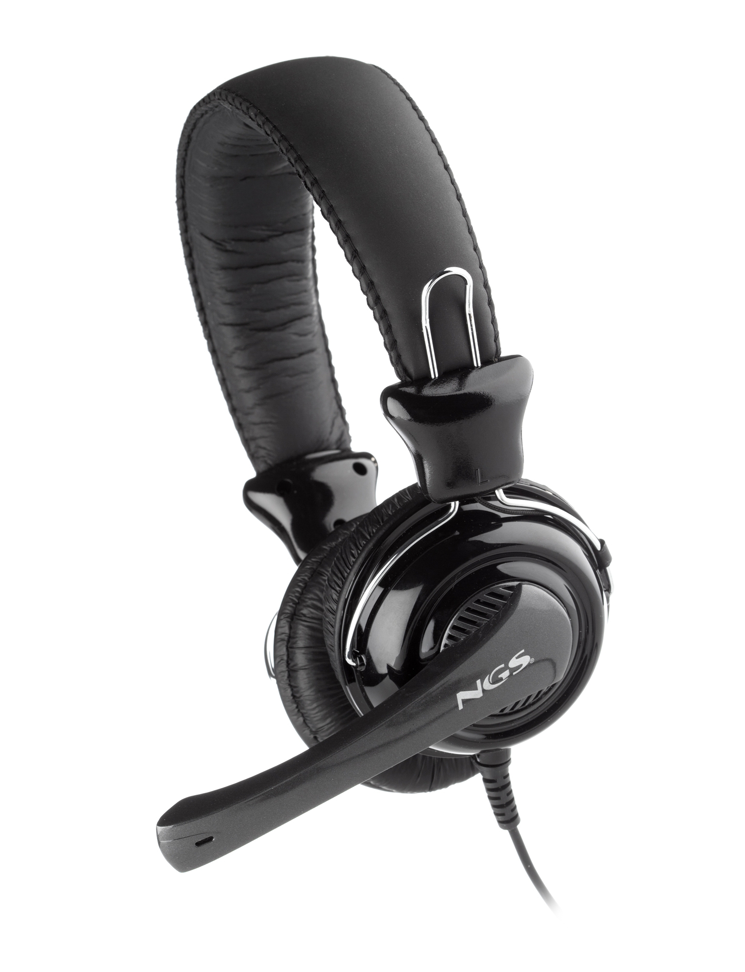 NGS Vox500USB Headset Wired Head-band Gaming Black