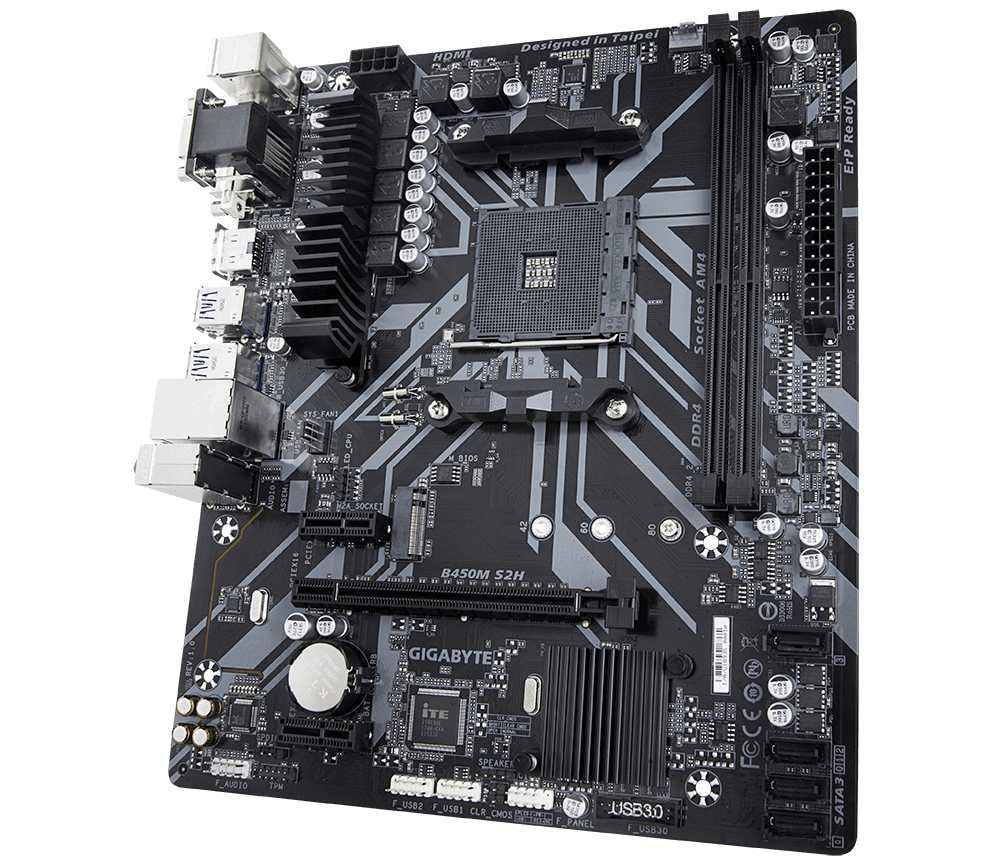 GIGABYTE B450M S2H – image 3