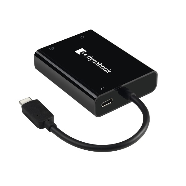 Dynabook USB-C to VGA/LAN Adapter – image 2