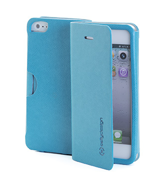 Celly CRISAIP503 mobile phone case Folio Turquoise