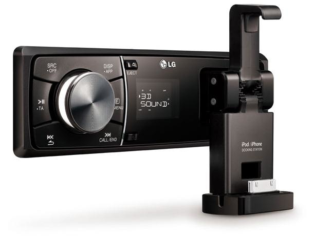LG MAX620BO car media receiver Black Bluetooth – image 2