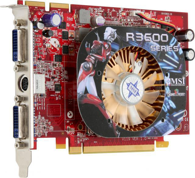 MSI R3650-T2D512 graphics card GDDR3 – image 2