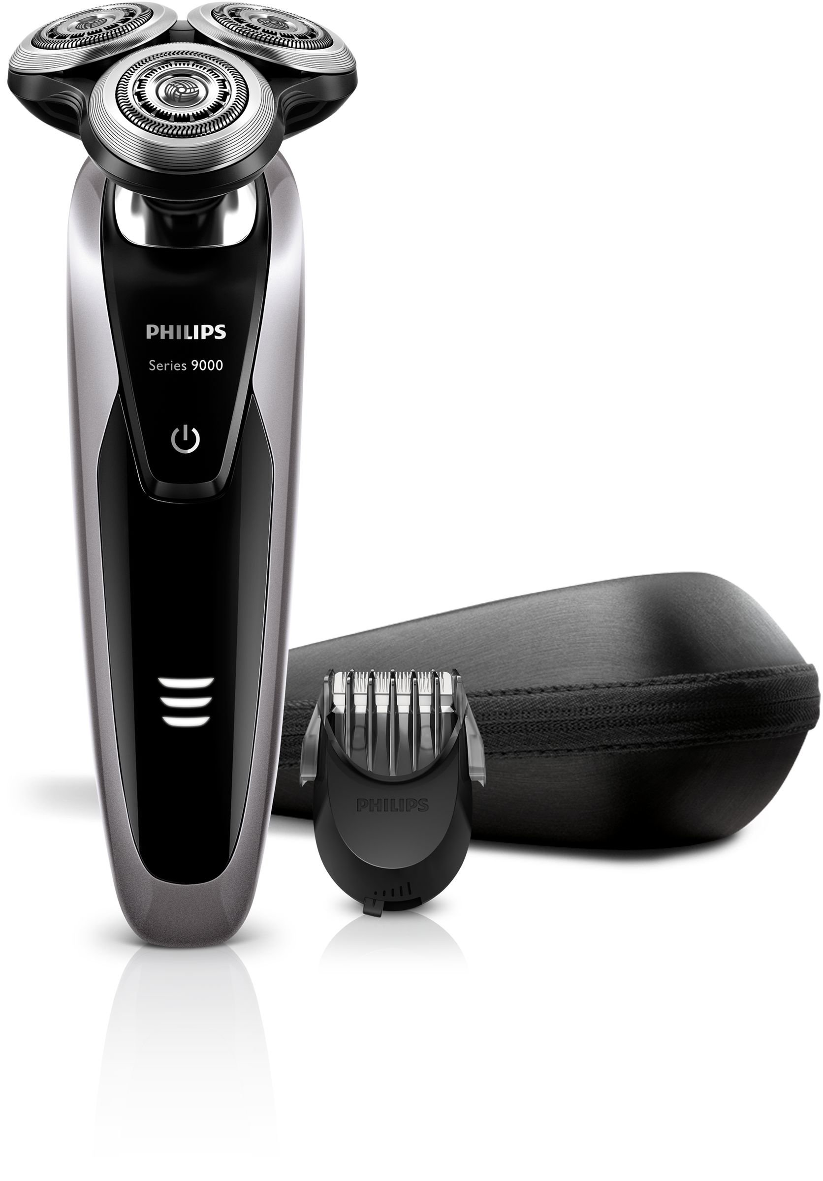 Philips SHAVER Series 9000 S9111/42 men's shaver Rotation shaver Trimmer Black, Grey