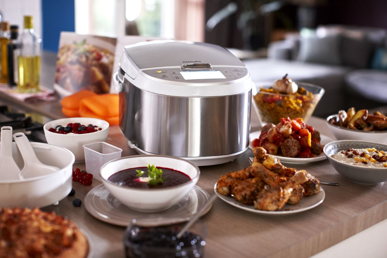 Philips Avance Collection HD3095/03 electric pressure cooker Silver – image 6