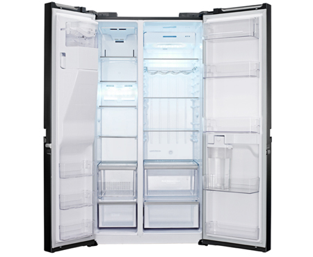 LG GSL545WBYV side-by-side refrigerator Freestanding – image 2