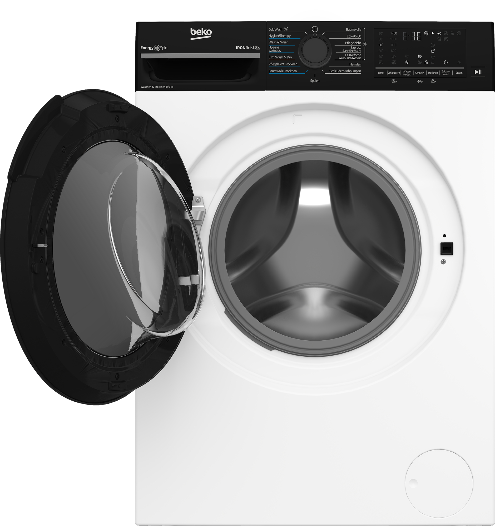 Beko BM5DFT684427W washer dryer Freestanding Front-load White – image 3