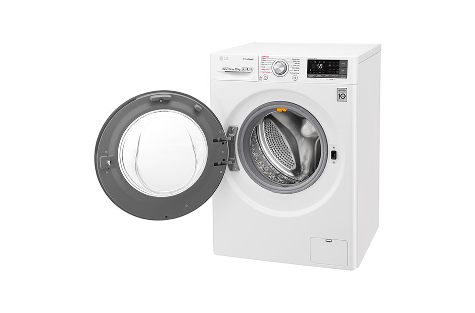 LG F4J8JS2W washing machine Front-load – image 2
