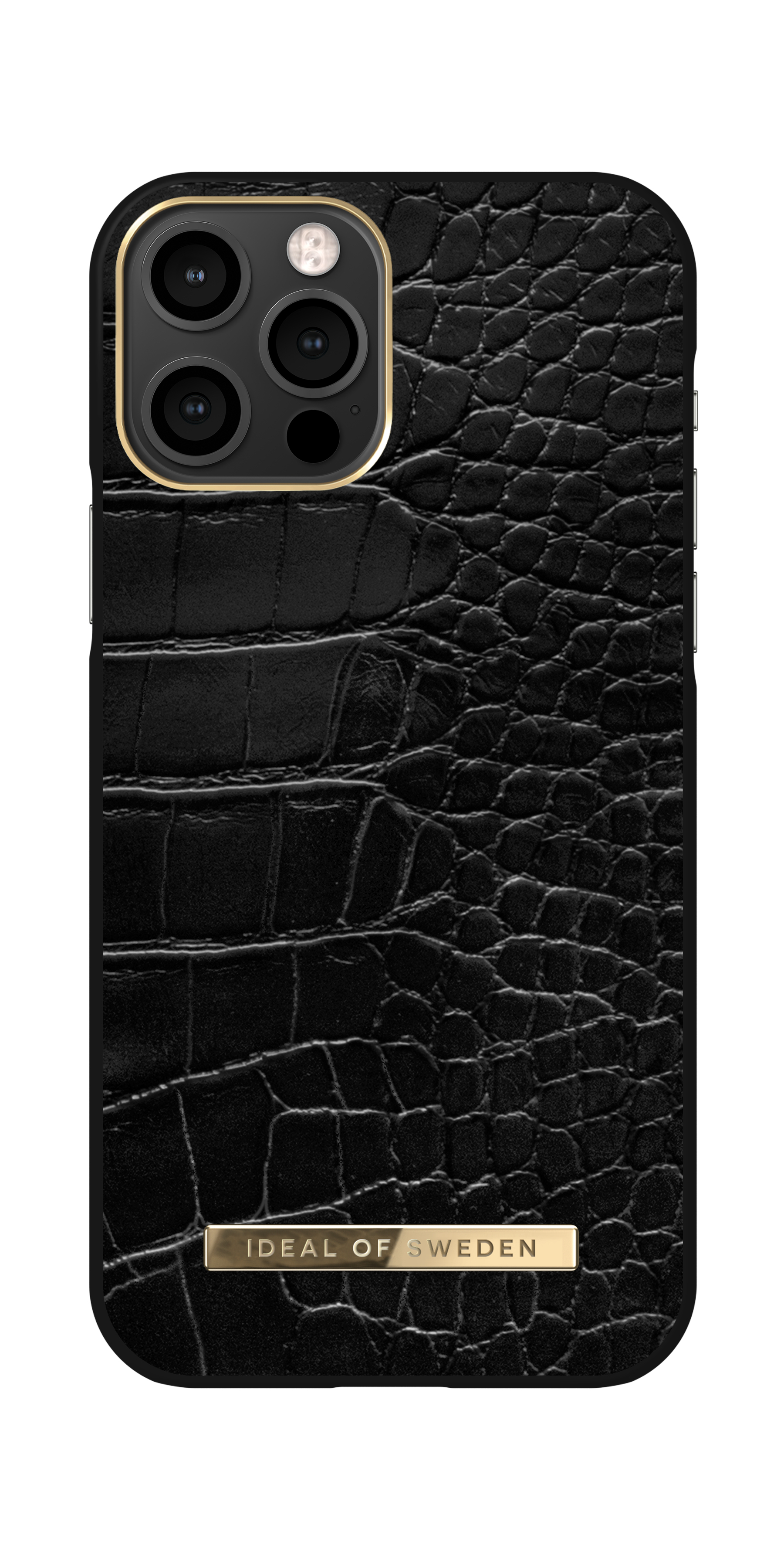 iDeal of Sweden Atelier Case iPhone 12 / 12 Pro Neo Noir Croco