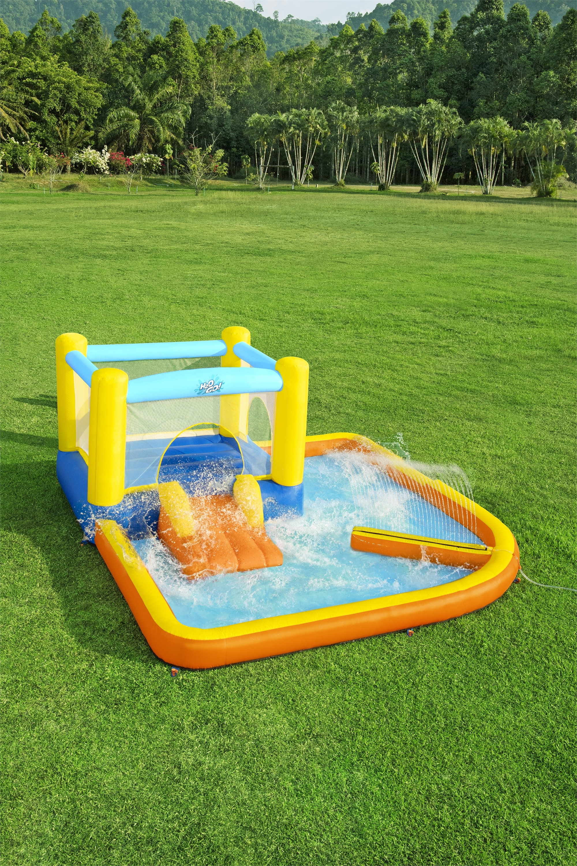 عکس پارک آبی بادی بزرگ H2OGO! Beach Bounce™ برای کودکان 1.52 متر