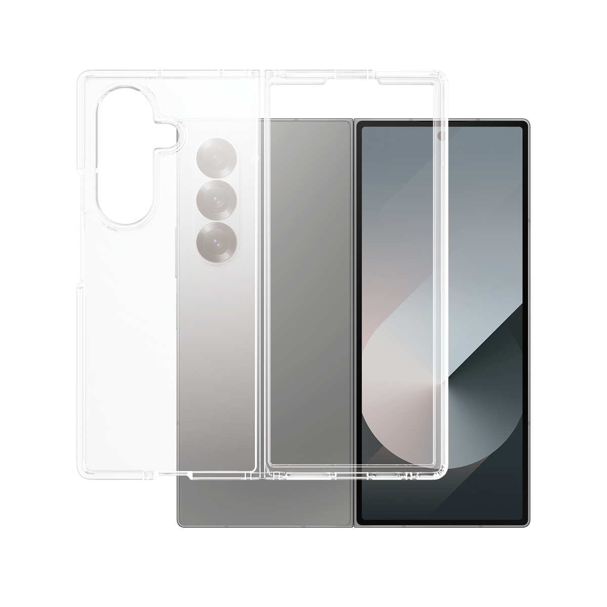 PanzerGlass CARE™ by PanzerGlass® Urban Combat Case Transparent Samsung Galaxy Z Fold7 – image 1