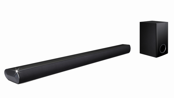 LG LAS350B soundbar speaker Black 2.1 channels – image 1