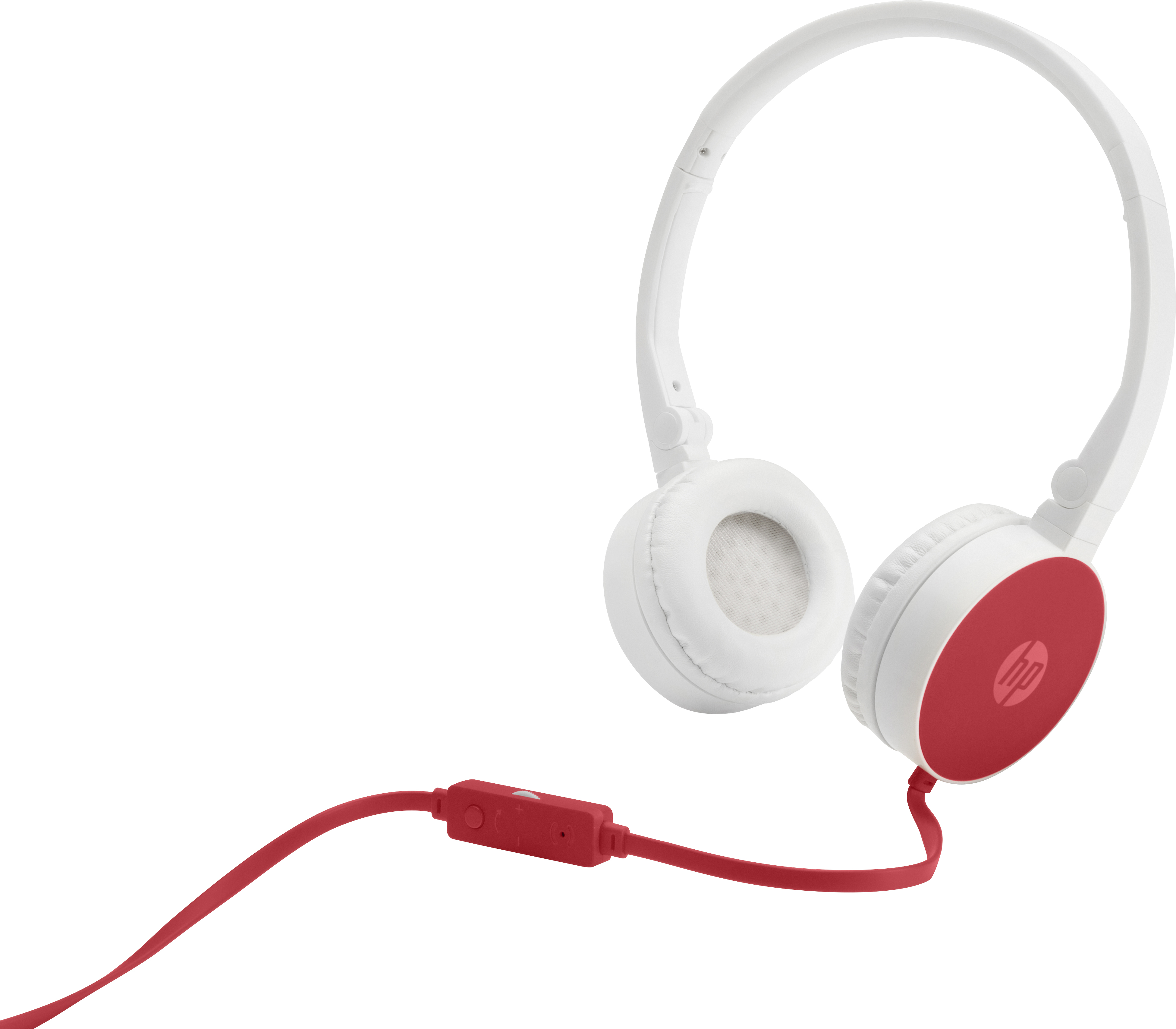 HP 2800 Headset Wired Head-band Calls/Music Red, White – image 2