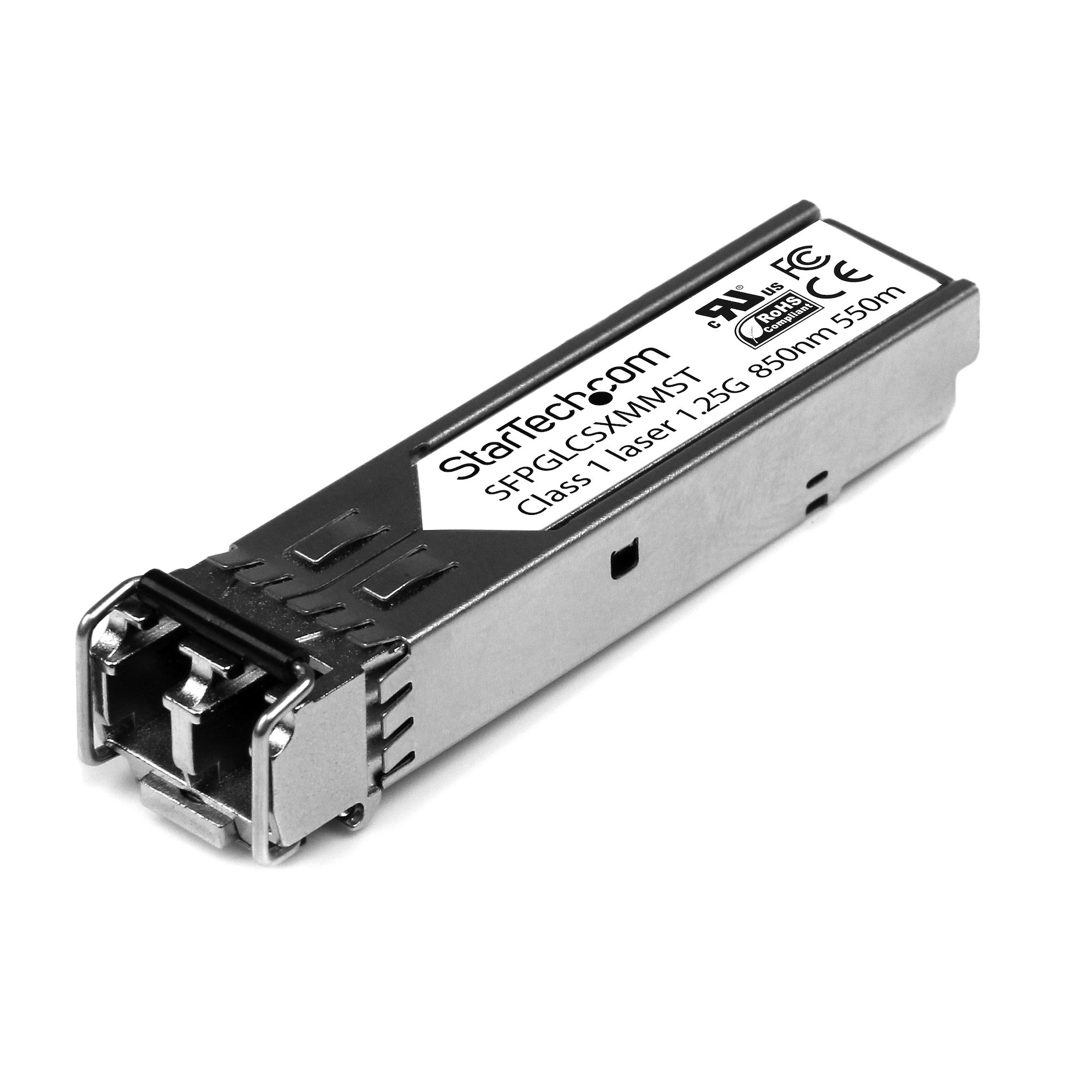 StarTech.com Cisco GLC-SX-MM Compatible SFP Module - 1000BASE-SX - 1GbE Multimode Fiber MMF Optic Transceiver - 1GE Gigabit Ethernet SFP - LC 550m - 850nm - Cis