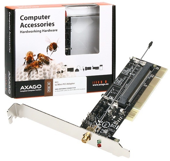Axagon PCIM-50 interface cards/adapter – image 1