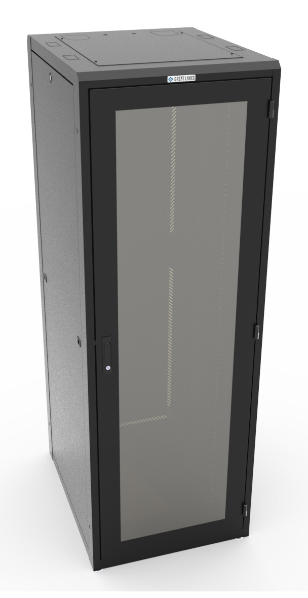 Vertiv GL840E-2932-B-1032P rack cabinet 44U Freestanding rack Black
