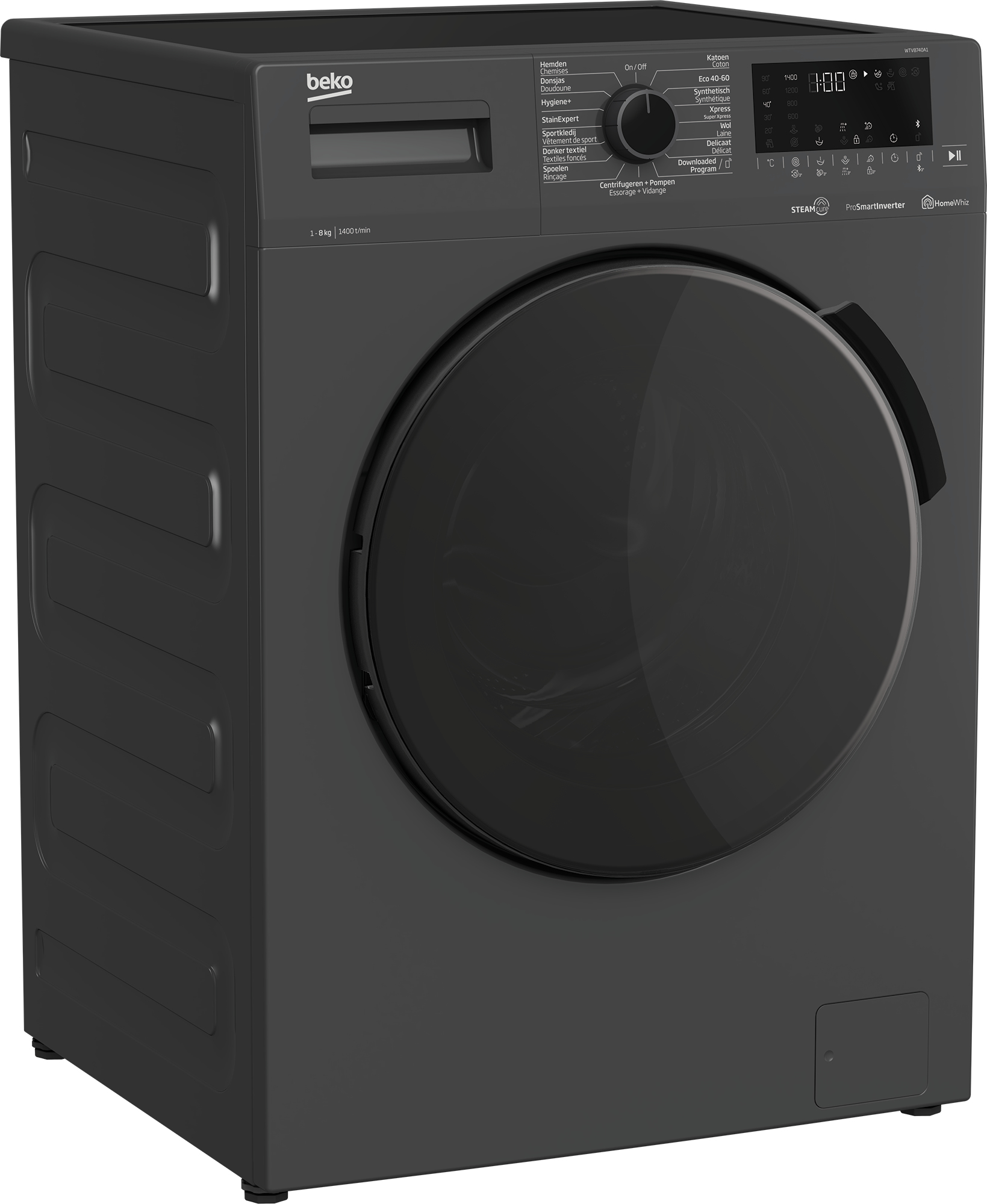Beko WTV8740A1 washing machine Front-load – image 2
