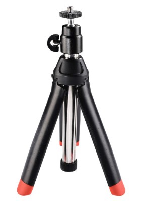 Hama | Trípode 4 en 1 con Conexión 1/4", para go pro, móviles o cámaras, color negro