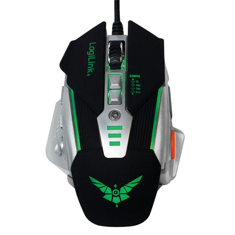 LogiLink ID0156 mouse Gaming Right-hand USB Type-A Optical 3200 DPI – image 2
