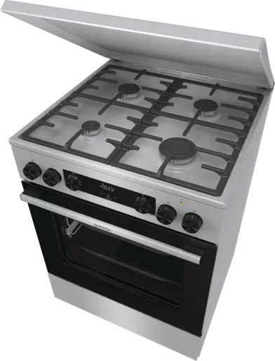 Gorenje G600 GKS6C71XF cooker Freestanding cooker Electric Gas Stainless steel – image 7