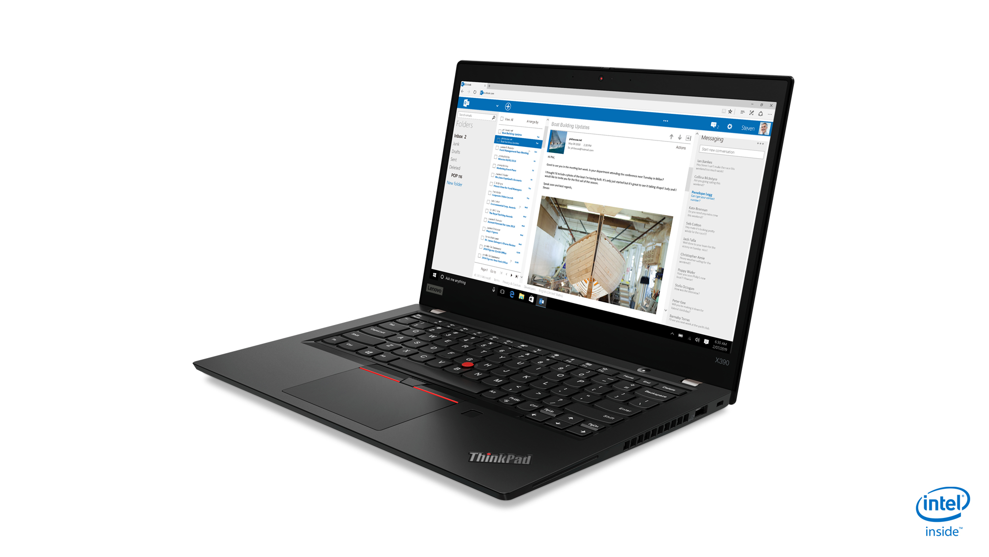 Lenovo - NoteBook TP X390 I5 8G 10P – image 4