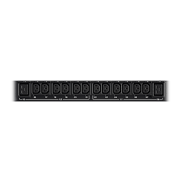 CyberPower PDU13401 power distribution unit (PDU) 42 AC outlet(s) 0U Black – image 2