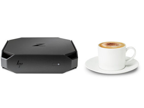 HP Z2 Mini G3 + Z24n + PC Mounting Bracket – image 9