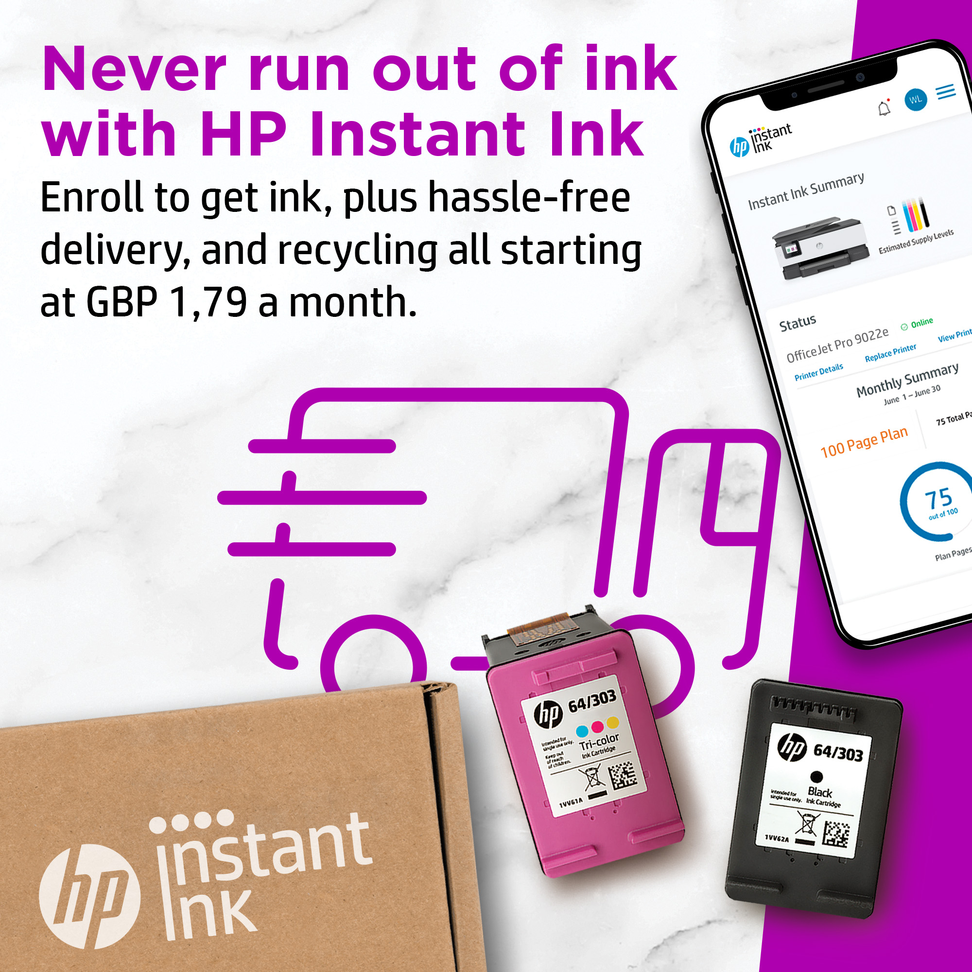 HP OfficeJet Pro 9022e All-in-One Prntr – image 3