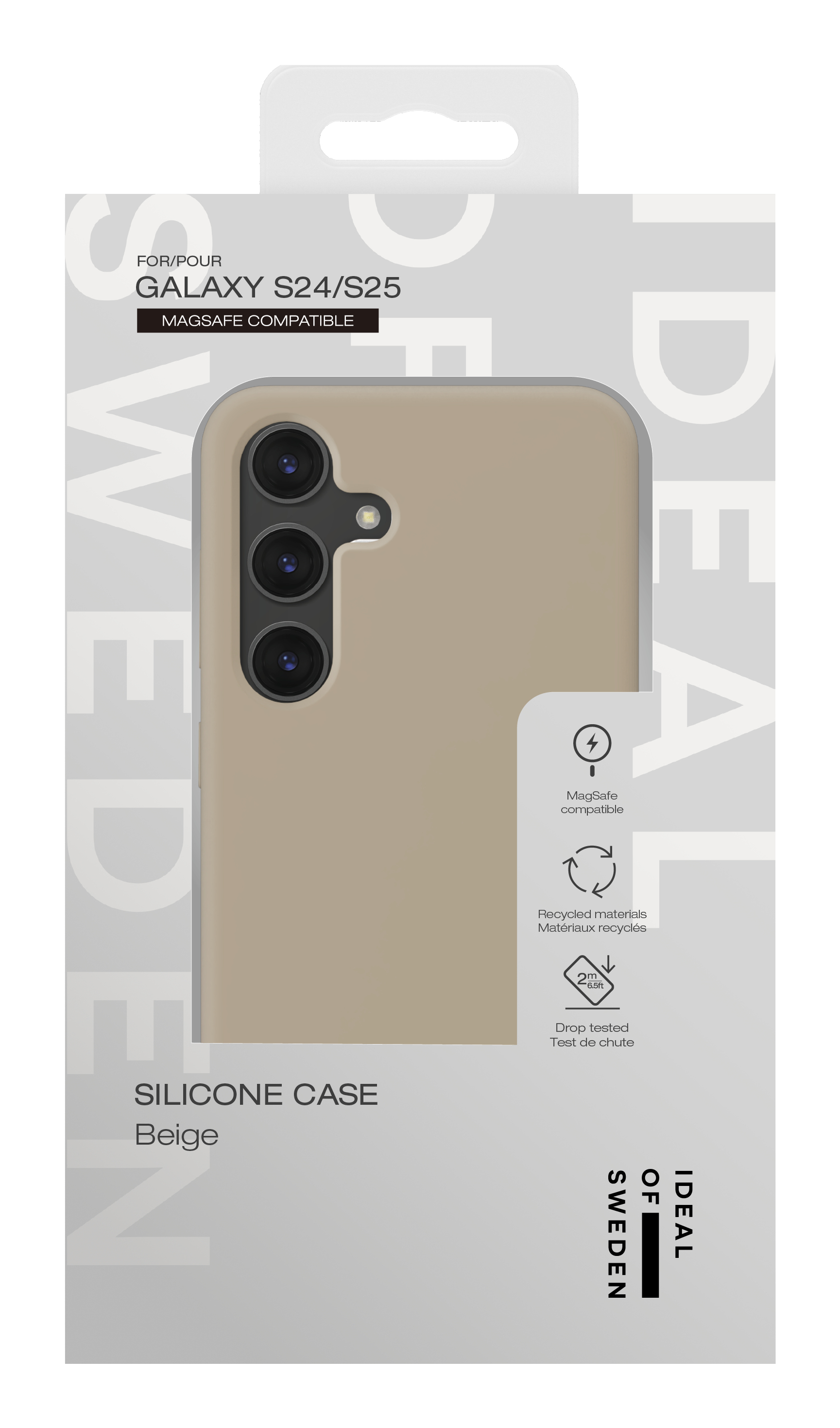 iDeal of Sweden Silicone Case MagSafe Galaxy S24 / S25 Perfect Beige – image 4