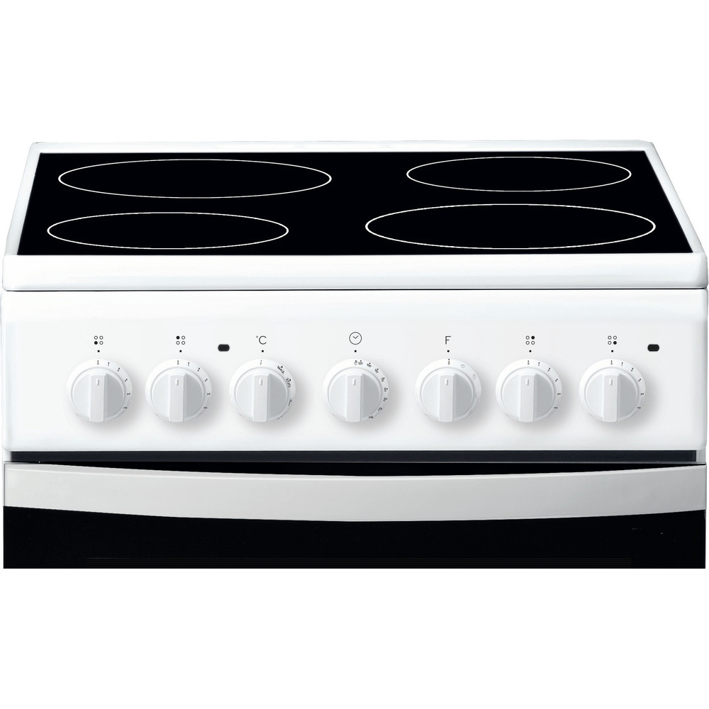 Indesit IS5V4PHW/E cooker Freestanding cooker Electric White – image 3