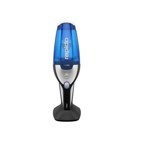 AEG AG4104WD handheld vacuum Blue, Grey, Transparent Bagless