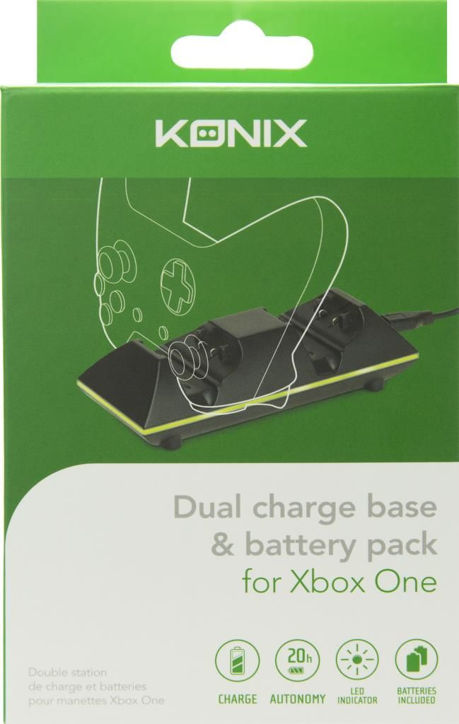 Konix 3328170225885 mobile device charger Gaming controls Black USB Indoor