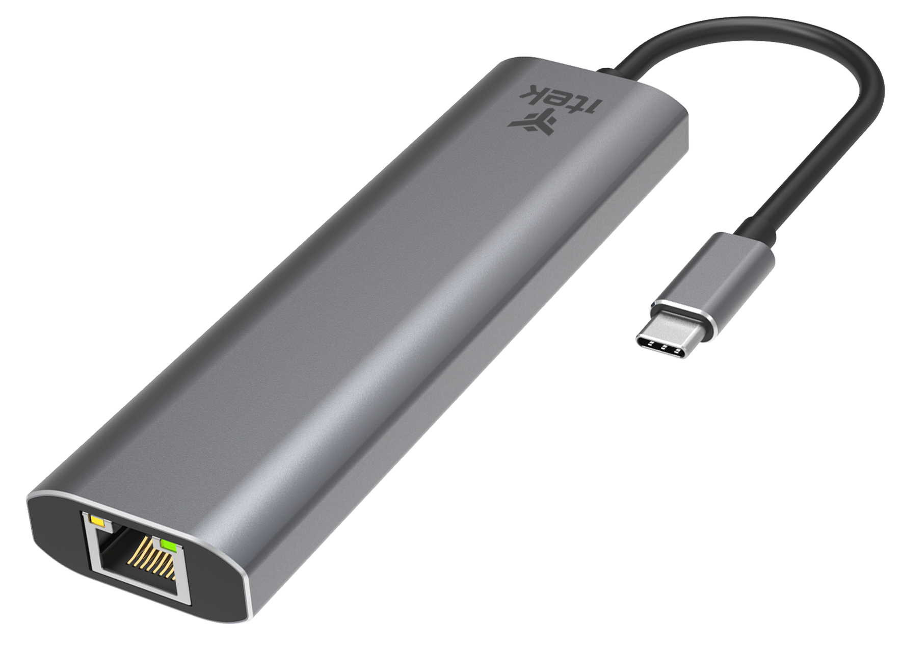 itek HUB 6-in-1, HDMI + RJ45 + 3USB3 + USB-C – image 2
