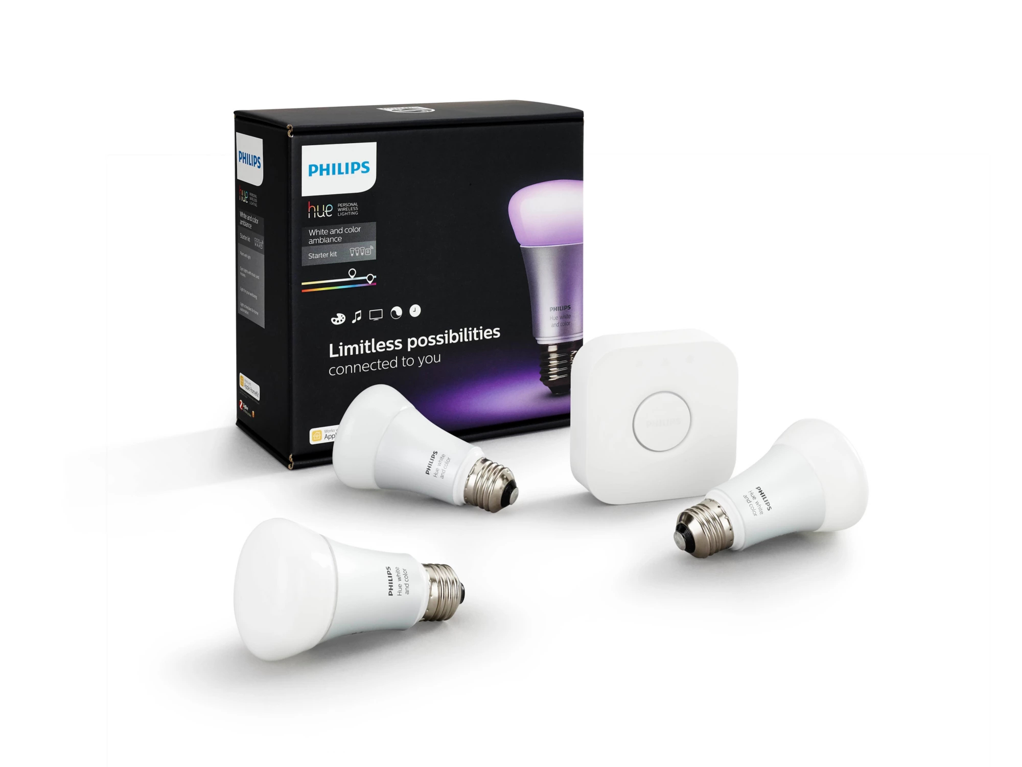 Philips by Signify Philips Hue White and colour ambience 046677464479 smart lighting Smart bulb Bluetooth/Zigbee – image 2