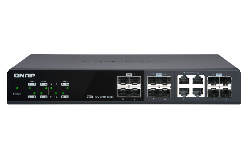 QNAP QSW-M1204-4C network switch Managed – image 1