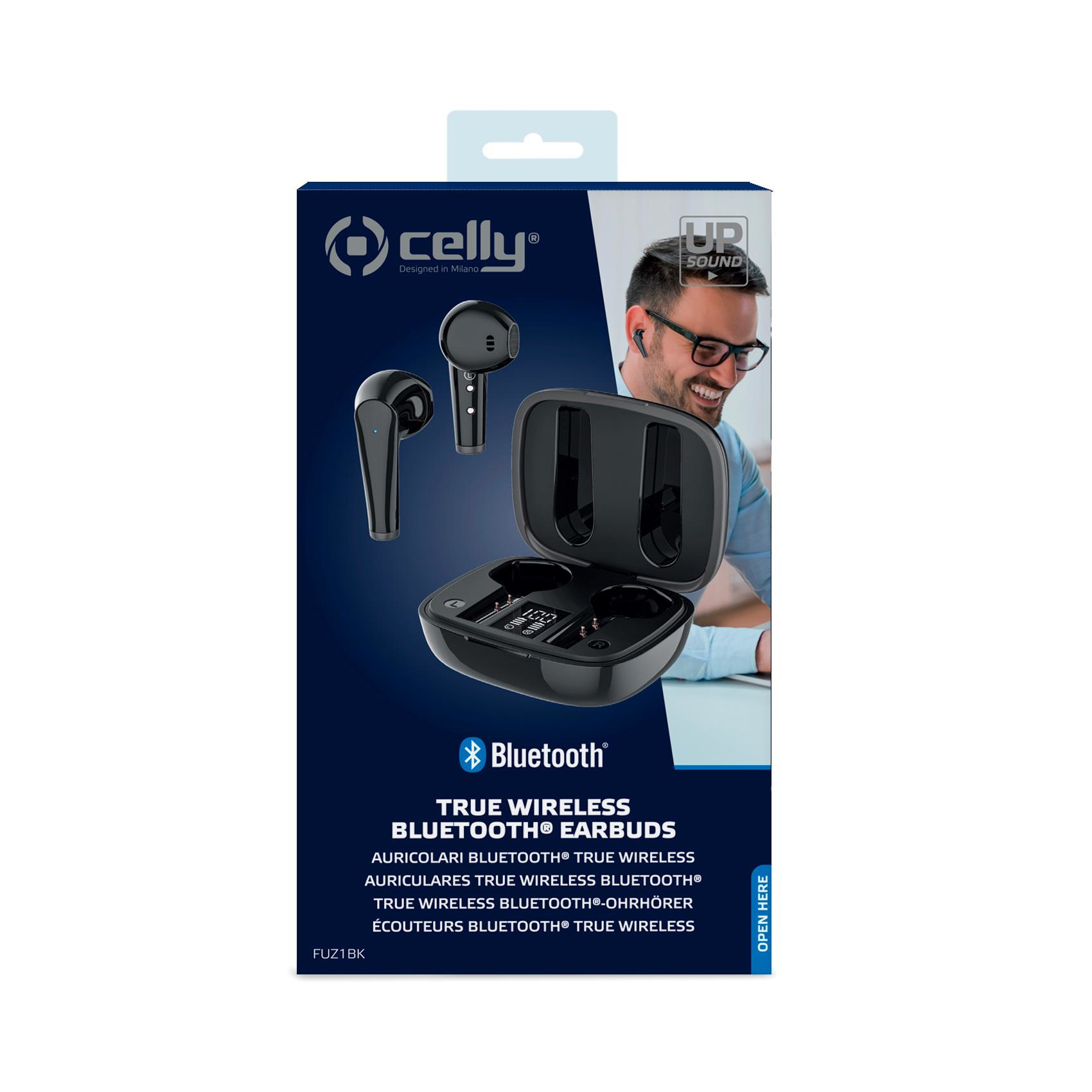 Celly Fuz1 Headset Wireless In-ear Calls/Music Bluetooth Black – image 2